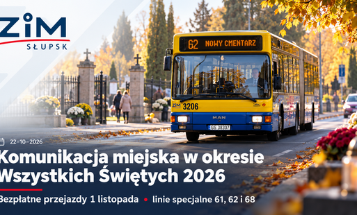 Zdjęcie do Komunikacja miejska w okresie Wszystkich Świętych 2026 &ndash; rozkłady i linie specjalne